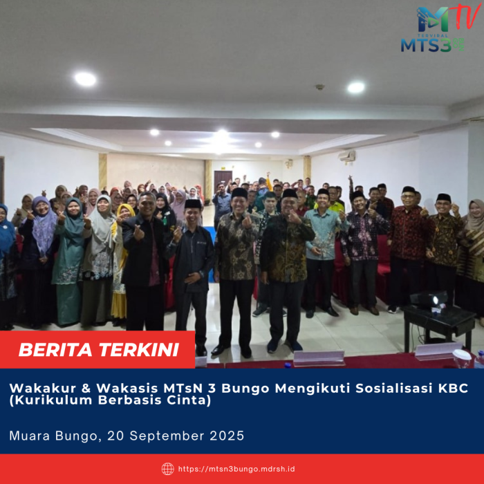 NGOPI (Ngobrol Pendidikan Islam) dalam penerapan Kurikulum Berbasis Cinta (KBC)